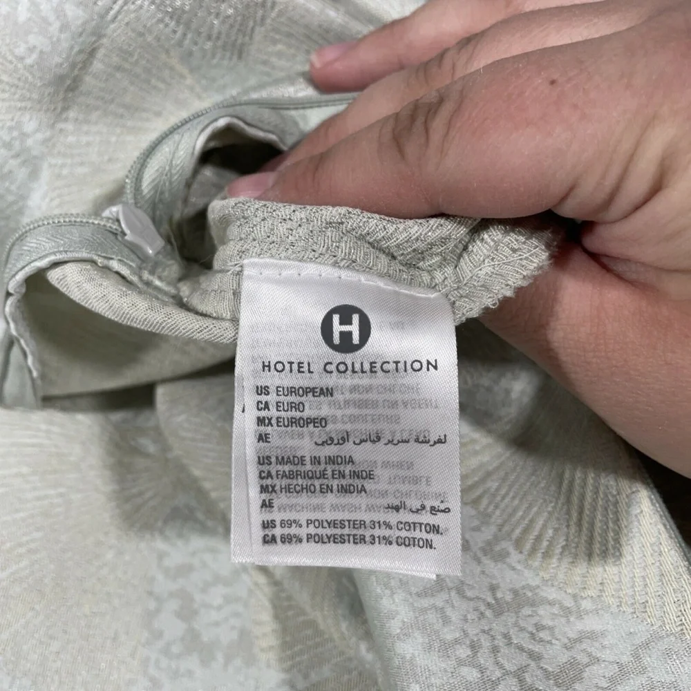 NEW  [ 1 Euro European ] Pillow Sham for Hotel Collection Ginko‎